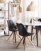 DAKOTA - Eetkamerstoel - Zwart - Synthetisch materiaal