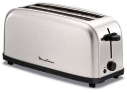 Moulinex LS330D11 - Broodrooster 1400W - 2 sleuven - Roestvrij staal