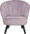 DALA - Fauteuil - Roze - Fluweel