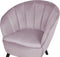 DALA - Fauteuil - Roze - Fluweel