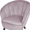 DALA - Fauteuil - Roze - Fluweel