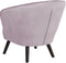 DALA - Fauteuil - Roze - Fluweel