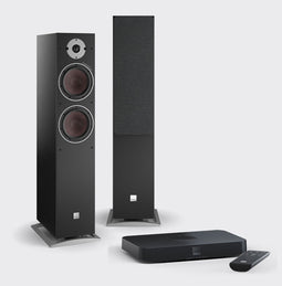 DALI OBERON 7 c + sound hub compact Zwart