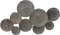 Wand object - Shakira - antique goud - 114 cm
