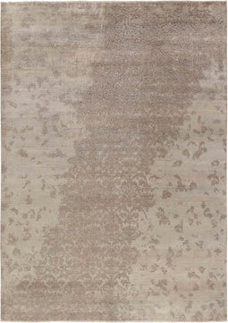 Damask AL-2E B-34-B-7 Vloerkleed - 200x300 - Rechthoek - Laagpolig,Vintage Tapijt - Klassiek - Beige, Taupe