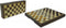 Damcassette magnetisch notenhout ingelegd 20x10cm