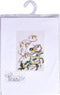 Thea Gouverneur - Borduurpakket met telpatroon - 913A - Voorgesorteerde DMC Garens - Koolmees - Aida - 25 cm x 30 cm - DIY Kit