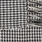 DAMEK - Plaid - Zwart - 125 x 150 cm - Katoen