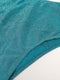 Dames Hoge Taille Bikini in Glanzend Blauw - Stijlvol & Comfortabel, Maat L