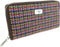 Dames Portemonnee Staffa Jazzy Weave - Harris Tweed - muntvak met rits- Glen Appin of Scotland