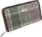 Dames Portemonnee Staffa Zacht Roze Buchanan - Harris Tweed - muntvak met rits - Glen Appin of Scotland