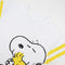 Dames-T-Shirt met Korte Mouwen Snoopy Wit