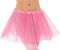 Dames verkleed rokje/tutu - tule stof met elastiek - lichtroze - one size model - van 4 tot 12 jaar
