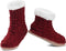 Damespantoffels met een Noorse look, Warme pantoffels - maat 37-39, fleece, zeer zacht en pluizig