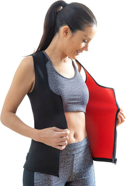 Damessportvest met Sauneffect - Innovagoods Veheat XL