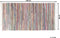 DANCA - Voerkleed - Multicolor/Wit - 80 x 150 cm - Polyester