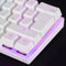 Mars Gaming MK60 - Mechanisch Toetsenbord - Brown Switch - Qwerty ES - Wit