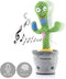 Dansende pratende pluchen cactus met muziek en veelkleurige ledlampjes Pinxi InnovaGoods