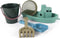 Dantoy - Blue Marine Toys - Boot en emmerset (5-delig) - Gerecycled Plastic Uit Visindustrie - Leeftijd 2+