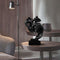 Sculptuur, decoratie voor woonkamer, moderne harssculptuur, stabiele plaatsing, geschikt voor het de