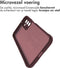 imoshion Hoesje - Geschikt voor Samsung Galaxy A14 (5G) / A14 (4G) - EasyGrip Backcover - Aubergine