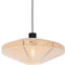 EGLO Midsumer - Hanglamp - Ø 38 cm - Zwart|Crème