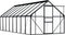 vidaXL - Tuinkas - 9,31 - m² - aluminium - antracietkleurig