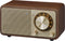 Sangean WR-7 PLUS - FM radio met Bluetooth - Houten behuizing - Vintage Walnut