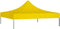 vidaXL - Partytentdak 270 g/m² - 2x2 m UV- en waterbestendig - Geel