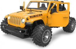 Rastar - Jeep Wrangler Rubicon (Geel) - 1:14 - R/C 2.4 Ghz