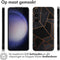 imoshion Hoesje Geschikt voor Samsung Galaxy S24 Hoesje Siliconen - imoshion Design hoesje - Meerkleurig / Black Graphic