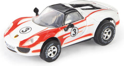 Darda Speelgoedauto Porsche 918 Spyder Pull-back 1:60 Wit