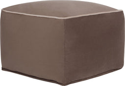 DAREYN - Poef - Bruin - Fluweel