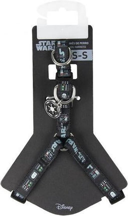 DARTH VADER - Hondentuigje - S/M (Lengte 40-65cm - Breedte 2cm)