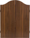 Dartkast bruin (incl. dartbord en 2 sets 18gr darts)