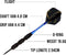 Dartpijlen 24 gram Darts set 12 stuks extra Dart flights en Shafts Dartscase