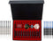 Dartpijlen 24 gram Darts set 12 stuks extra Dart flights en Shafts Dartscase