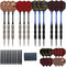 Dartpijlen 24 gram Darts set 12 stuks extra Dart flights en Shafts Dartscase