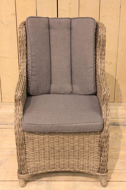 Darwin stoel natural kobo grey