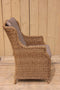 Darwin stoel rattan grey