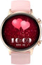 DARZ Ultra HD Pro Smartwatch - Smartwatch Dames - HD Touchscreen - Horloge - Stappenteller - Bloeddrukmeter - Saturatiemeter - Hartslag – Roze - iOS en Android