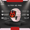 DARZ Ultra HD Pro Smartwatch - Smartwatch Dames - HD Touchscreen - Horloge - Stappenteller - Bloeddrukmeter - Saturatiemeter - Hartslag – Roze - iOS en Android