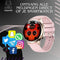 DARZ Ultra HD Pro Smartwatch - Smartwatch Dames - HD Touchscreen - Horloge - Stappenteller - Bloeddrukmeter - Saturatiemeter - Hartslag – Roze - iOS en Android
