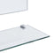 vidaXL - Wandspiegel - met - 5 - schappen - 80x60 - cm - zilverkleurig