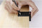 Dasqua 1804-5551 Zakmarkeerliniaal 68 mm 40 mm Aluminium legering 1 stuk(s)
