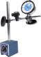 Dasqua 7611-1012 Magneetvoet met meetklokset (l x b x h) 305 x 190 x 60 mm 10 mm Aflezing: 0.01 mm