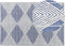 DATCA - Laagpolig vloerkleed - Blauw - 160 x 230 cm - Wol