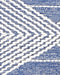 DATCA - Laagpolig vloerkleed - Blauw - 200 x 200 cm - Wol