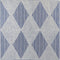 DATCA - Laagpolig vloerkleed - Blauw - 200 x 200 cm - Wol