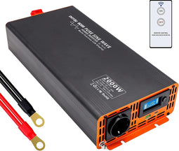 DATOUBOSS - 12V naar 230V - Zuivere Sinus 2000W Omvormer - LCD Scherm